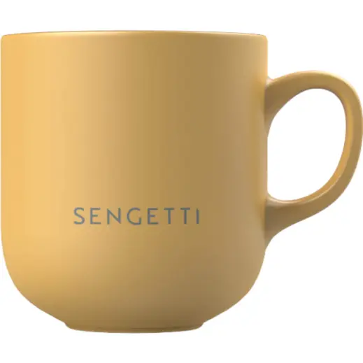 Andy Cartwright Sengetti Perfect Mug - Set Of 2 Mustard